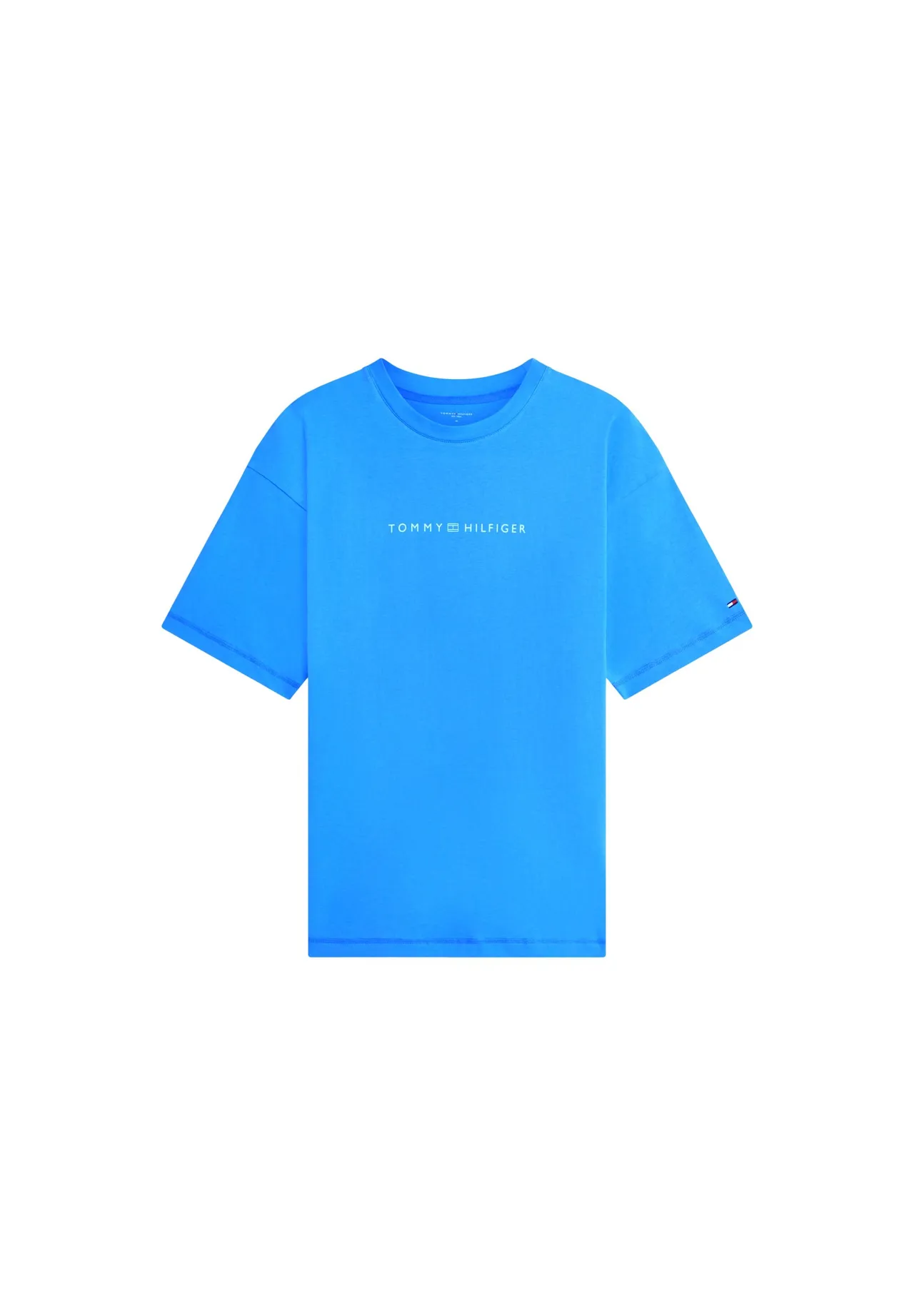 Minimalistisches Logo-Rundhalsshirt