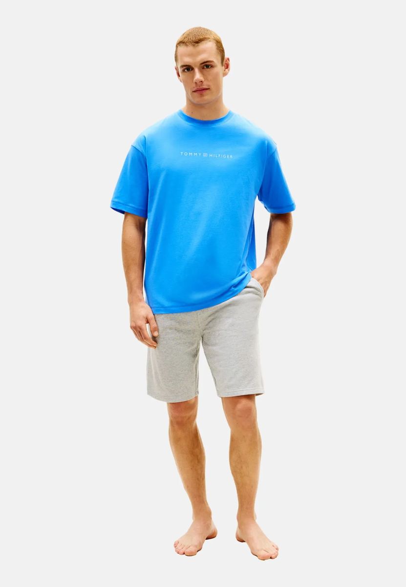 Minimalistisches Logo-Rundhalsshirt