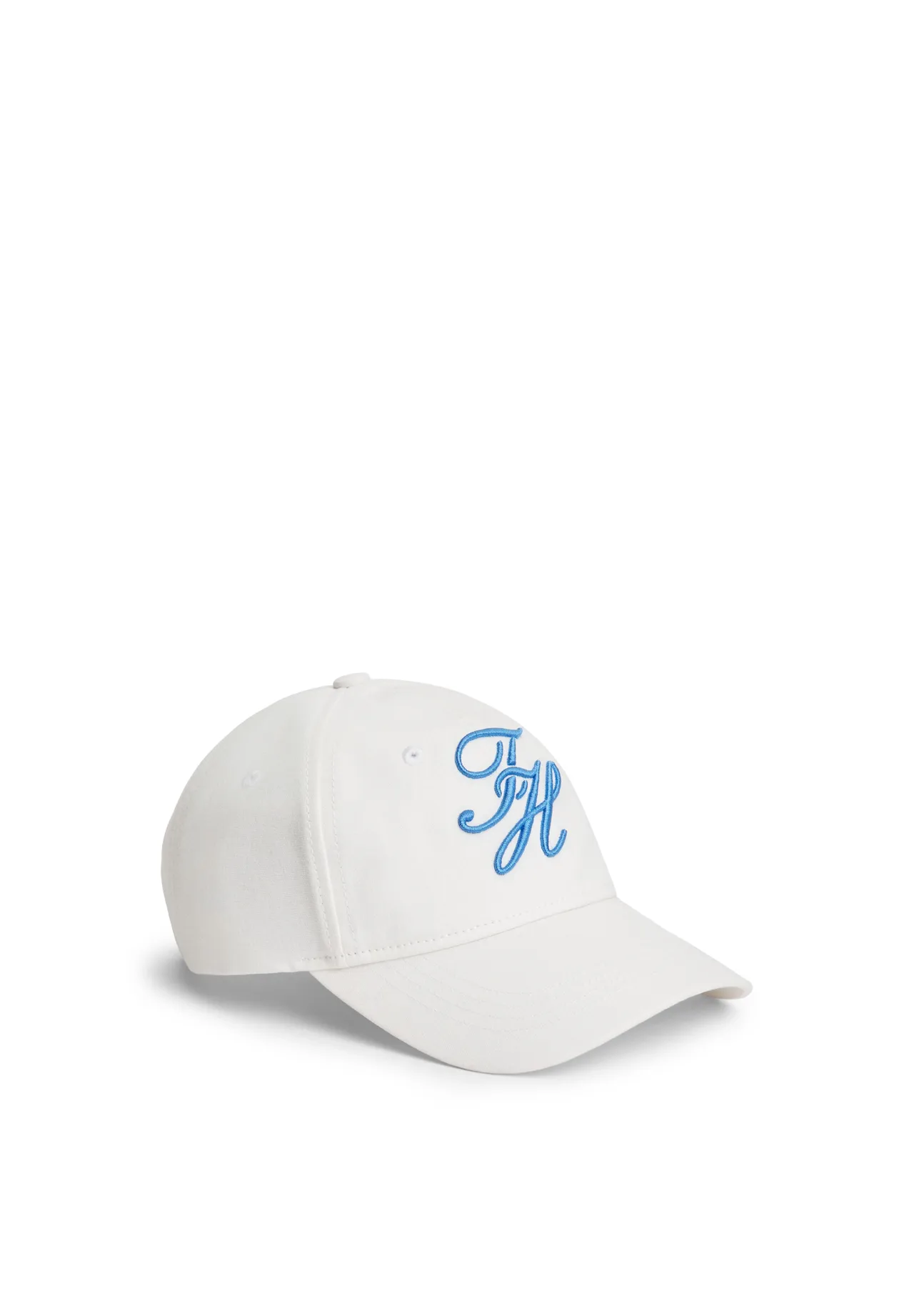 Baumwoll-Cap mit Schreibschrift-Monogramm