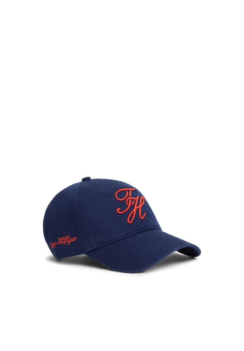 Klassische Baseballkappe mit Logo-Schriftzug