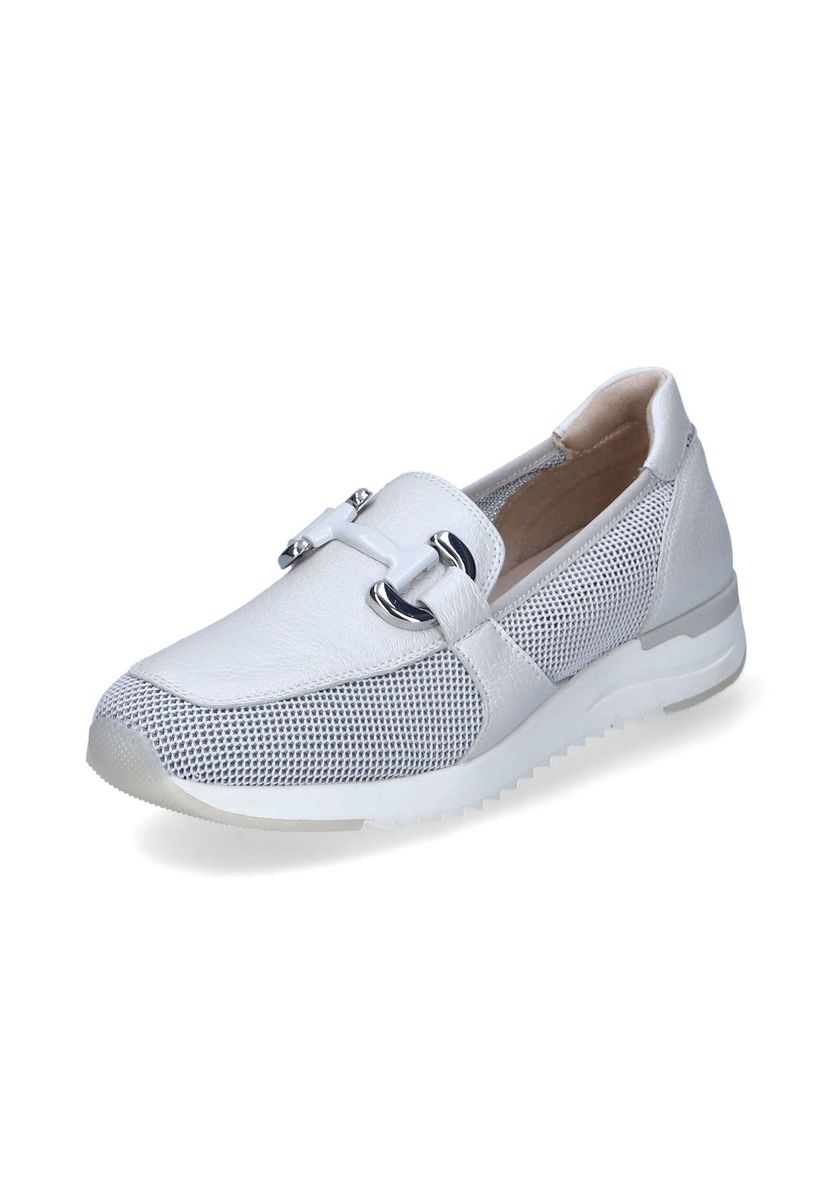 Eleganter Schlupf-Loafer mit Metallic-Detail