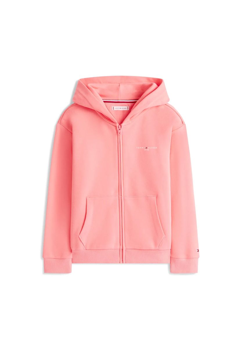Kapuzen-Sweatjacke aus Baumwollmischung