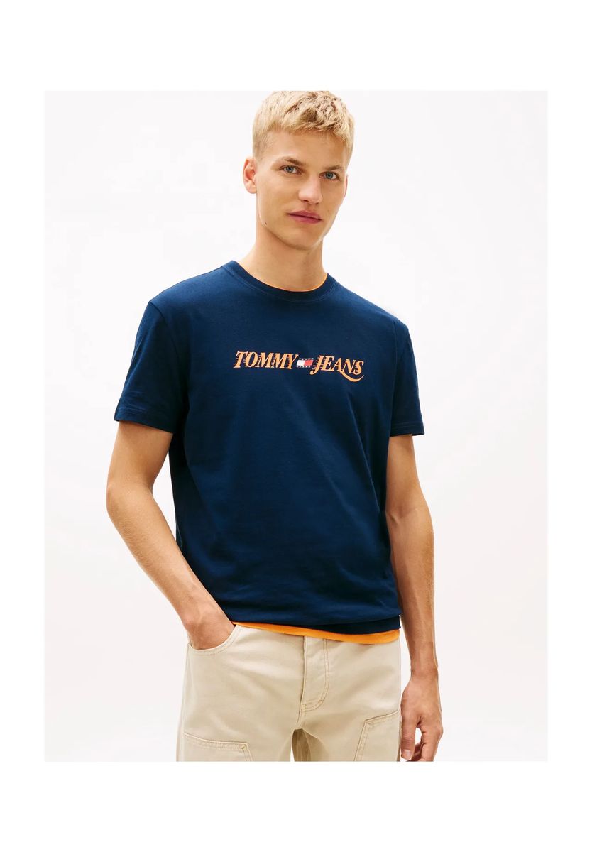 Klassisches Jersey-Tee mit Grafik-Logo