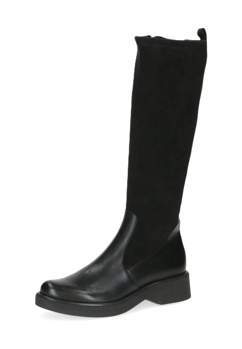 Caprice Stiefel, Blockabsatz, Zuglasche, für Damen, schwarz, 36