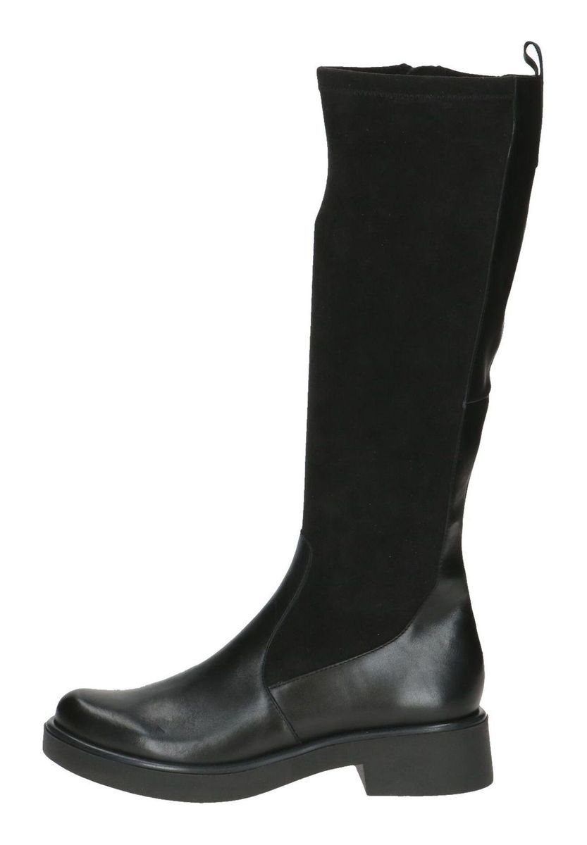 Caprice Stiefel, Blockabsatz, Zuglasche, für Damen, schwarz, 36