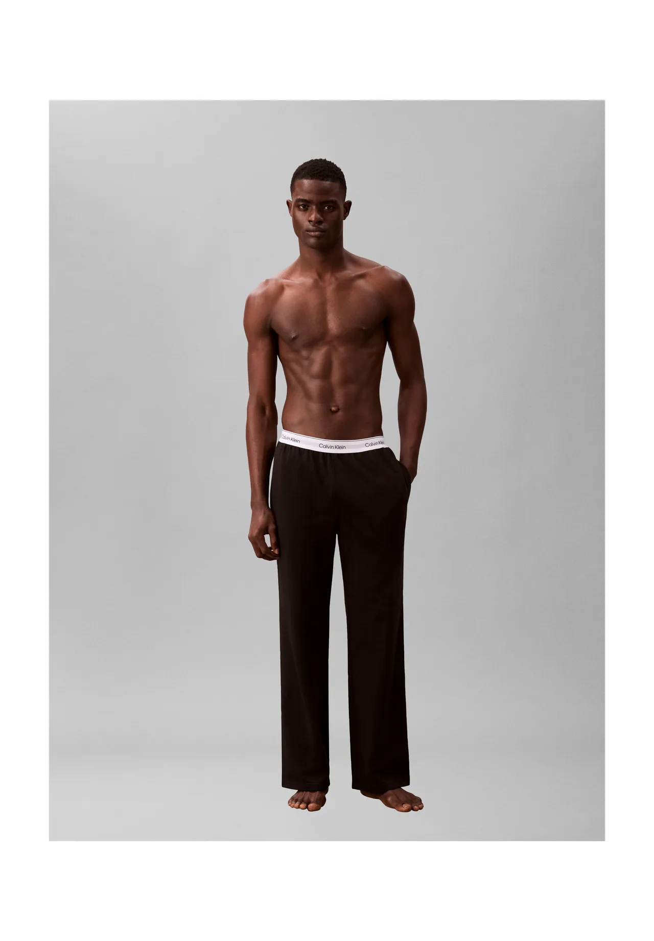 Bequeme Loungewear-Hose mit Logo-Bund