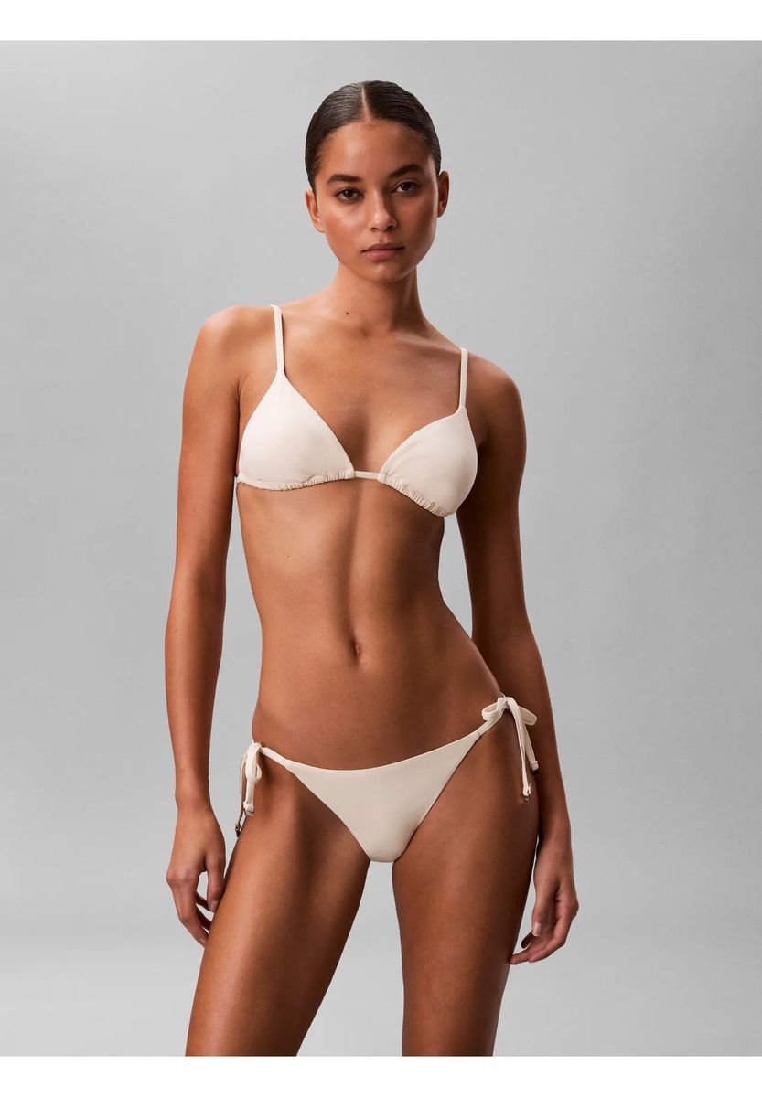 Verstellbare Bikini-Hose mit Seitenschnürung