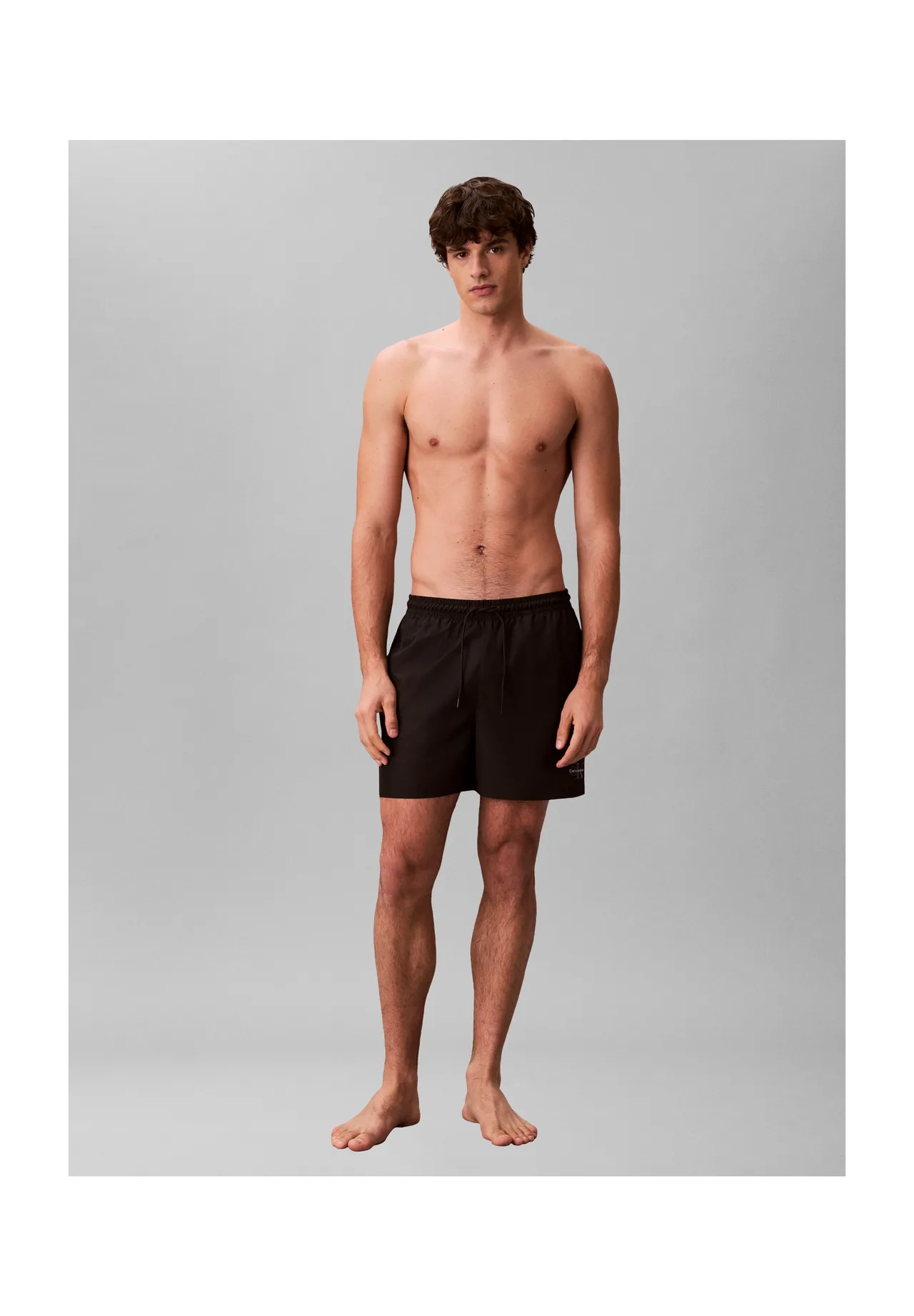 Klassische Badeshorts mit Kordelzug