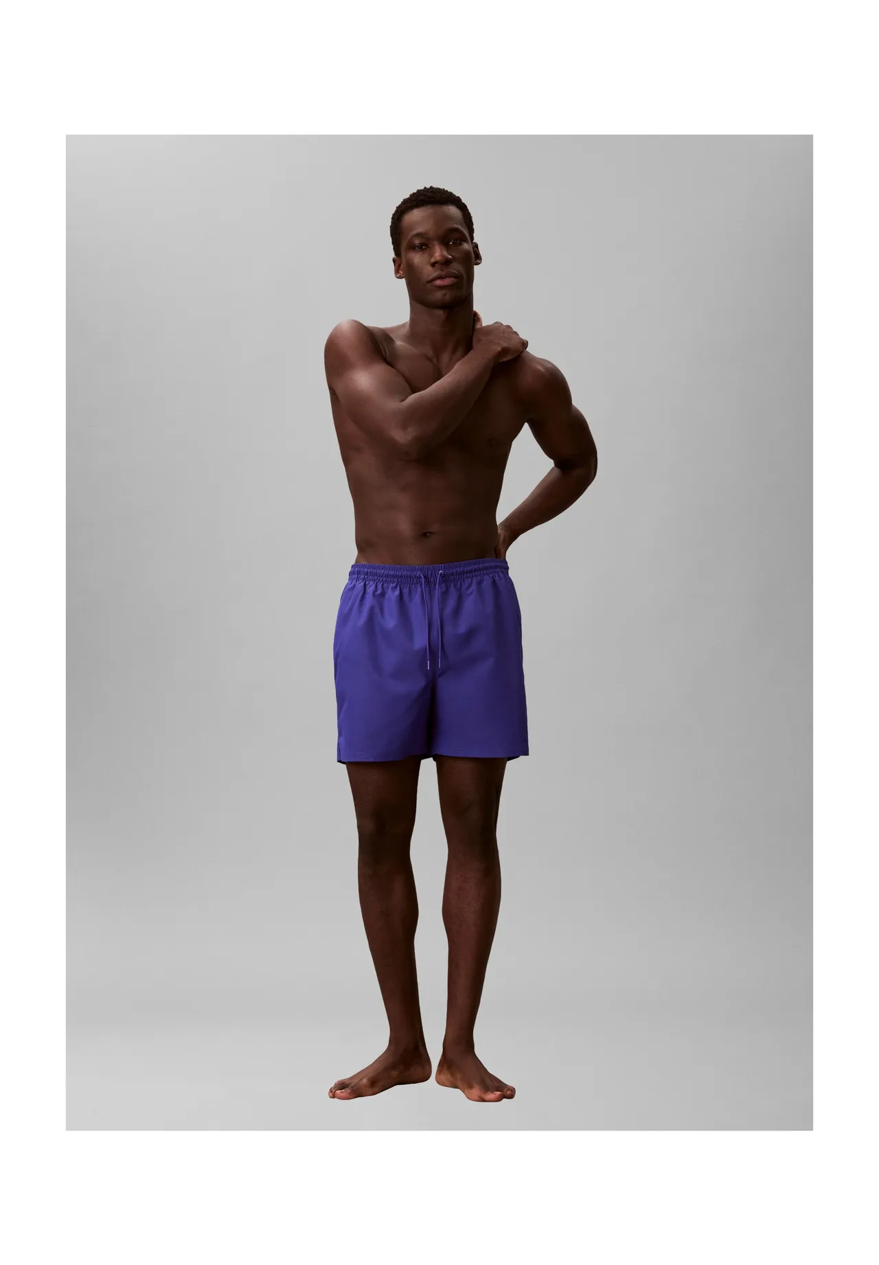 Badeshorts mit Tunnelzug und Taschen