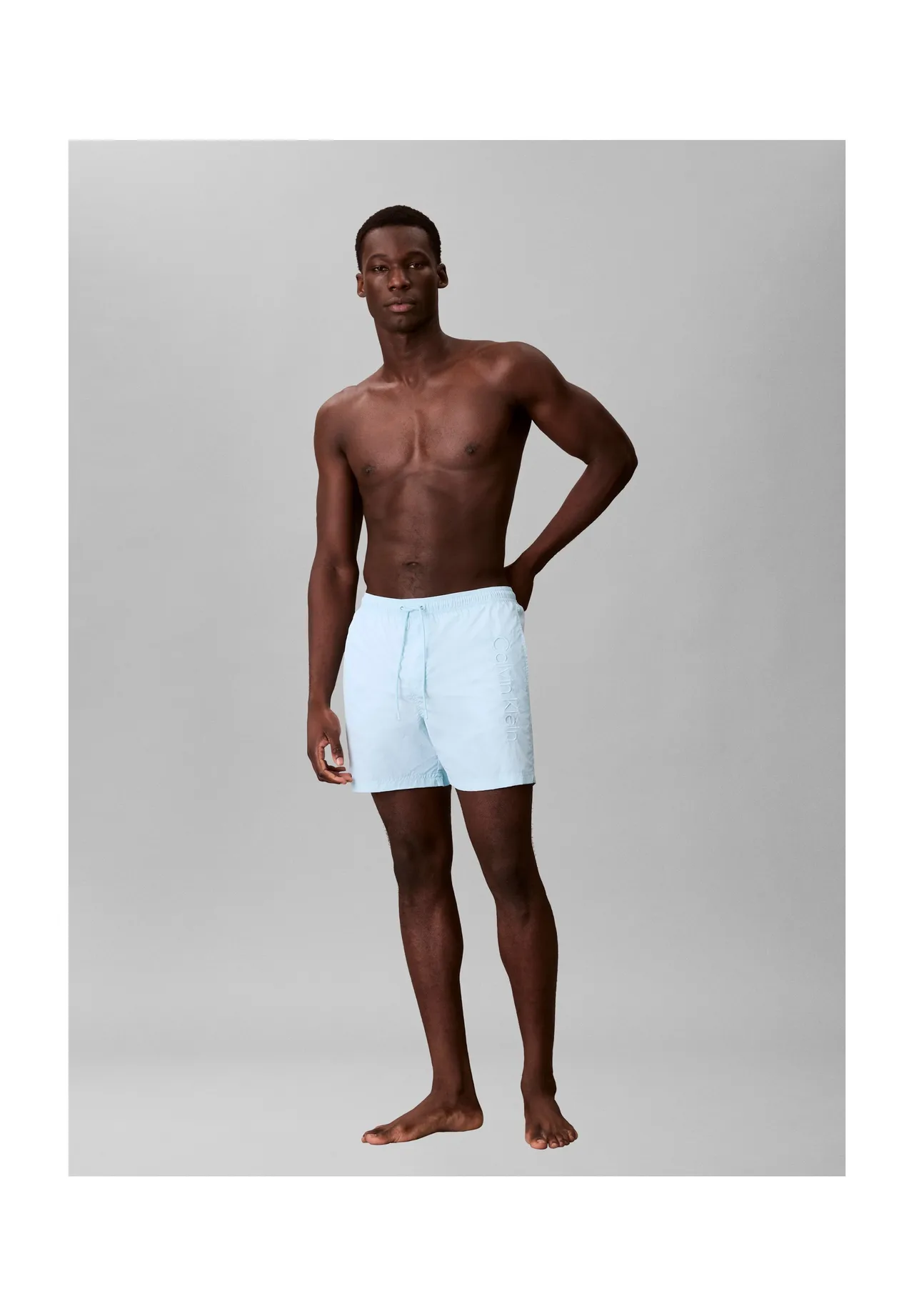 Schnelltrocknende Badeshorts mit Logo