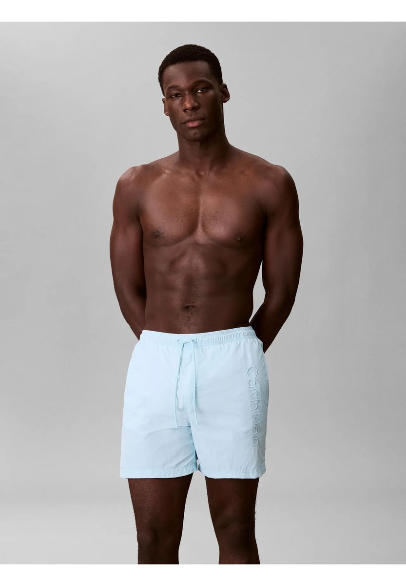 Schnelltrocknende Badeshorts mit Logo
