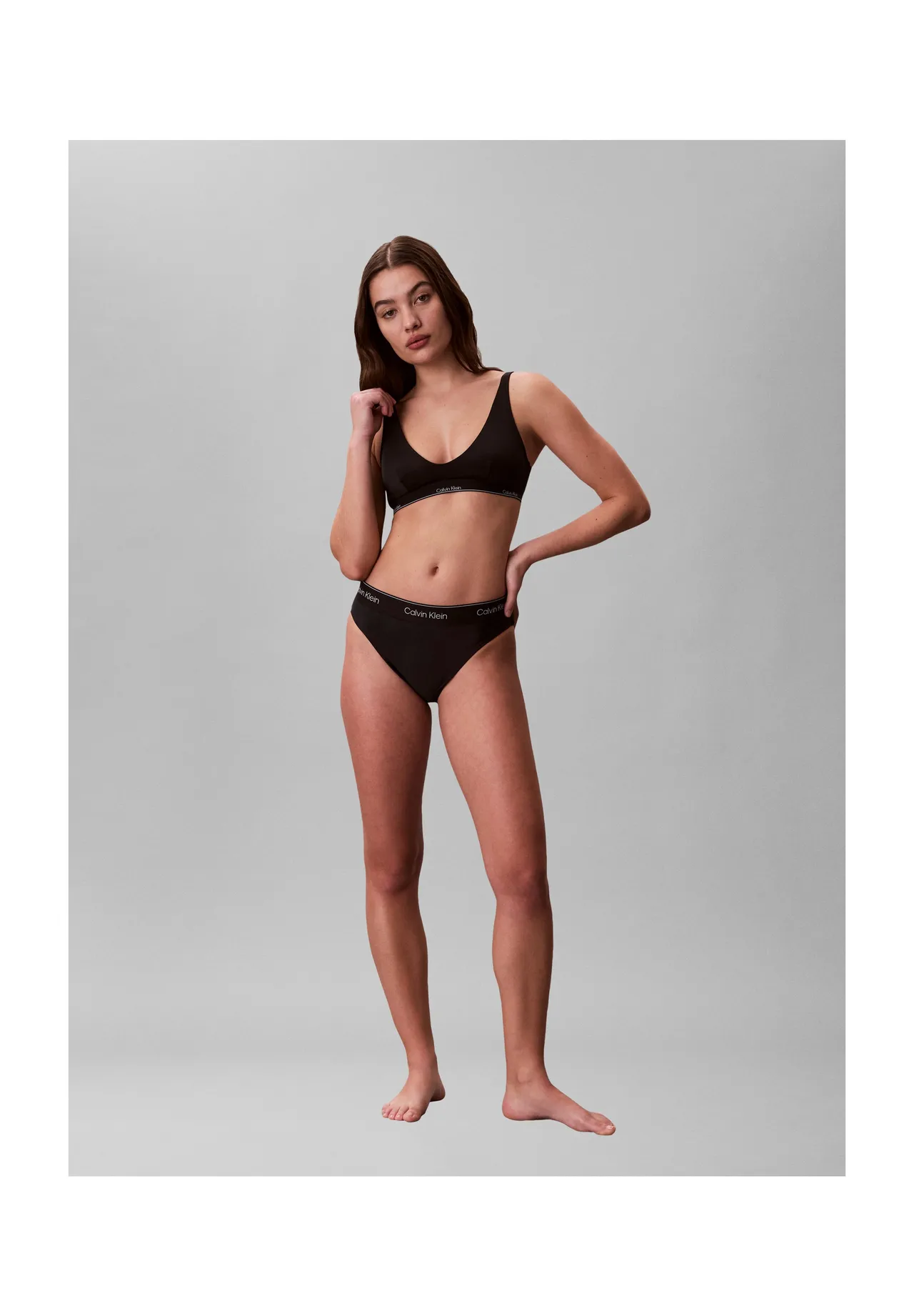 Sportliches Bustier-Bikini-Set