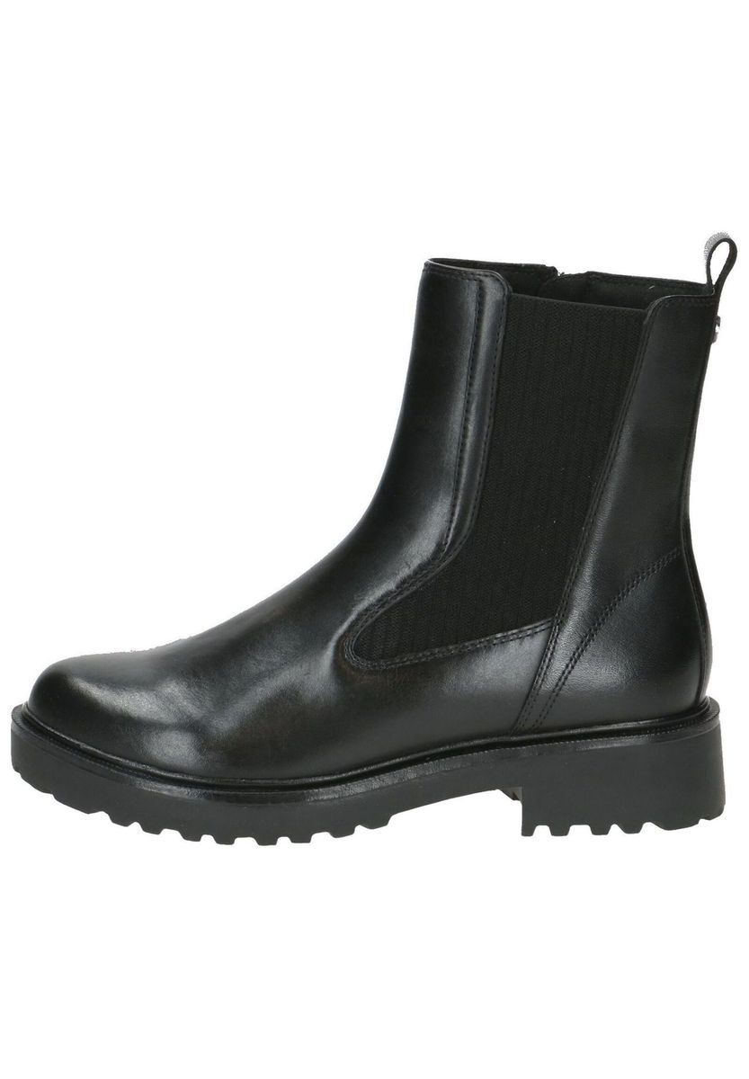 Klassische schwarze Chelsea Boots aus Leder