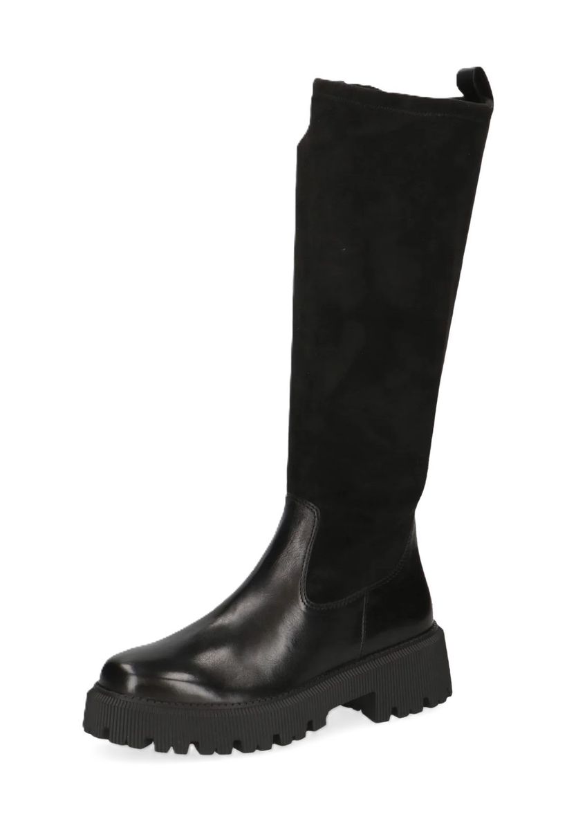 Caprice Stiefel, Leder, Reißverschluss, für Damen, schwarz, 38