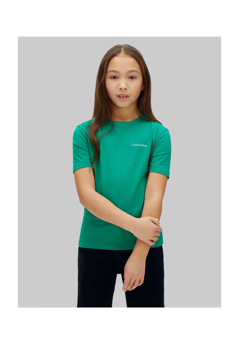 Klassisches Baumwoll-T-Shirt mit Rundhalsausschnitt