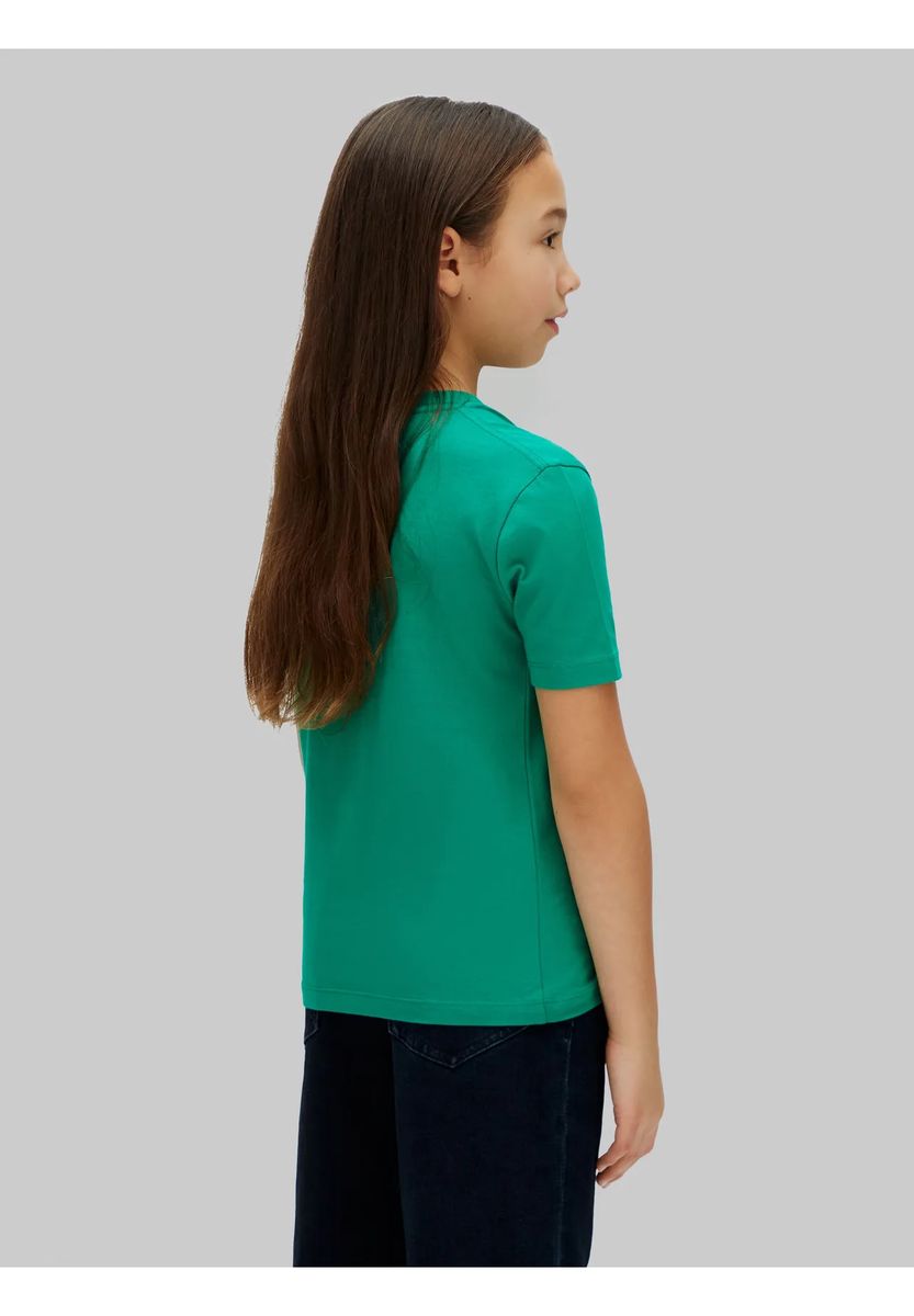 Klassisches Baumwoll-T-Shirt mit Rundhalsausschnitt