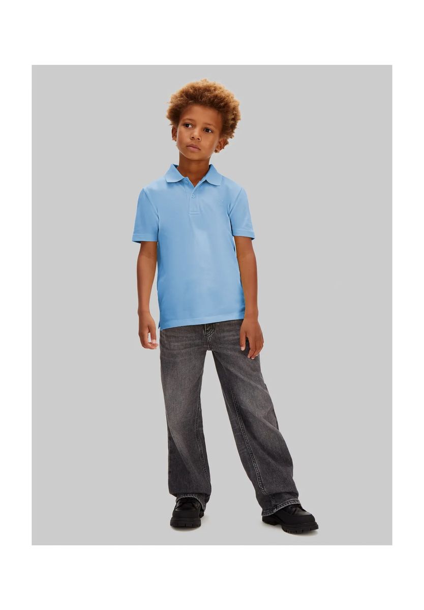 Klassisches Kurzarm-Poloshirt aus Baumwolle