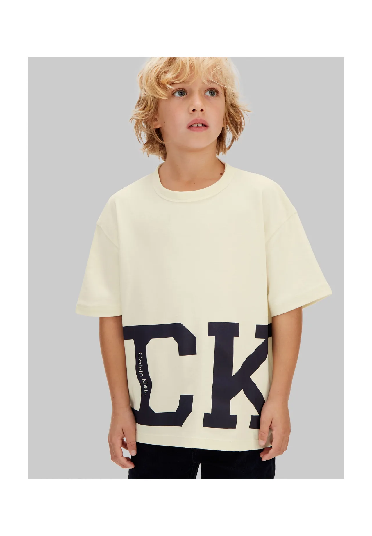 Oversize-Shirt mit plakativem Logo-Print