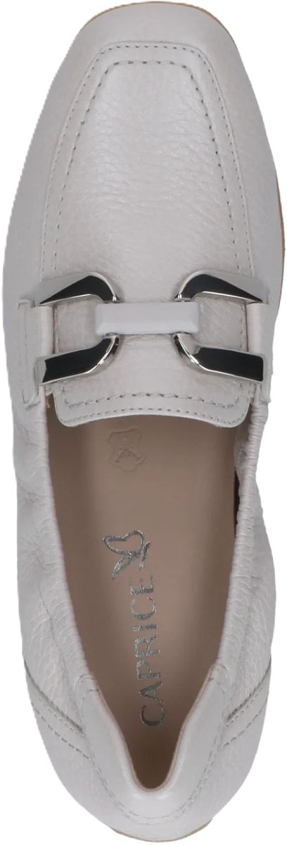 Damen Leder Slipper Loafer mit Schnalle
