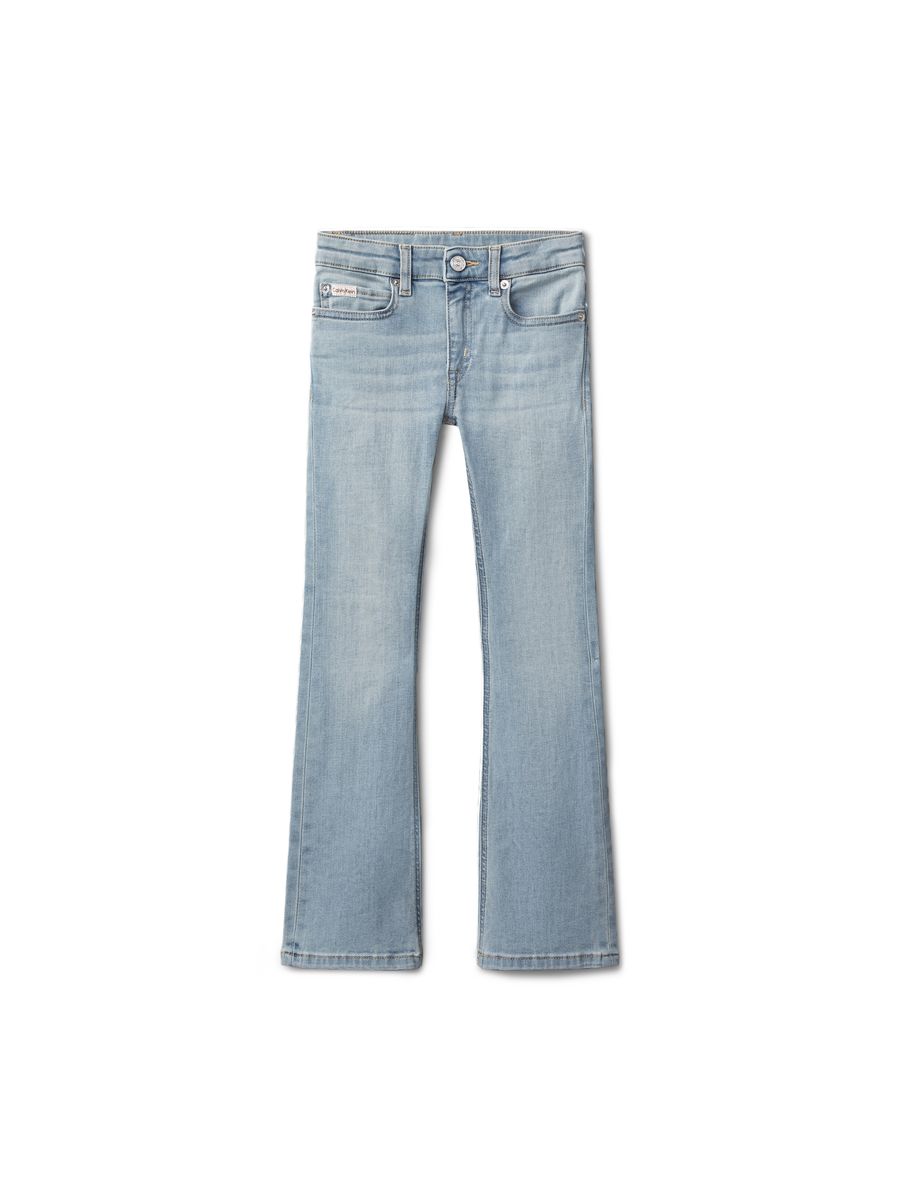 Vintage-Schlagjeans aus festem Denim