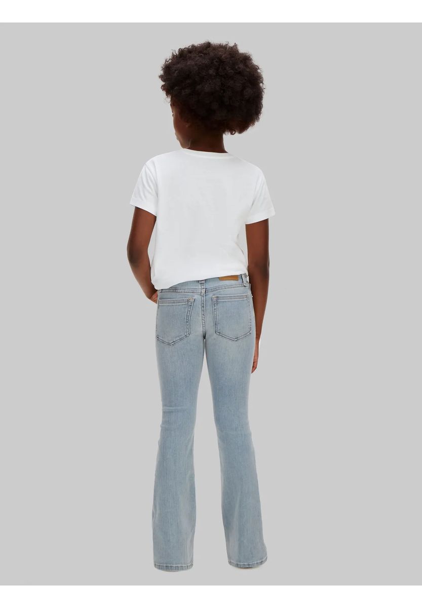 Vintage-Schlagjeans aus festem Denim