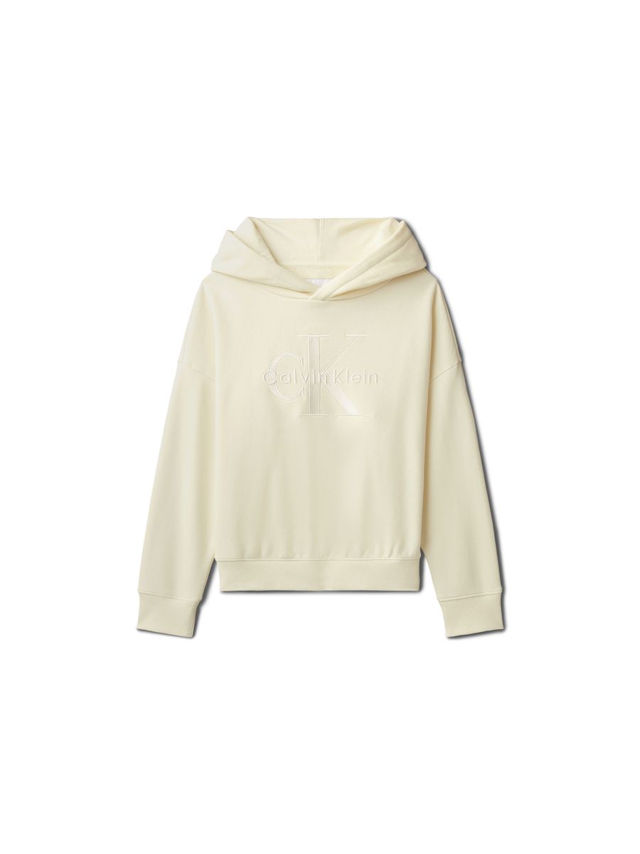 Kapuzenpullover mit Monogramm-Stickerei