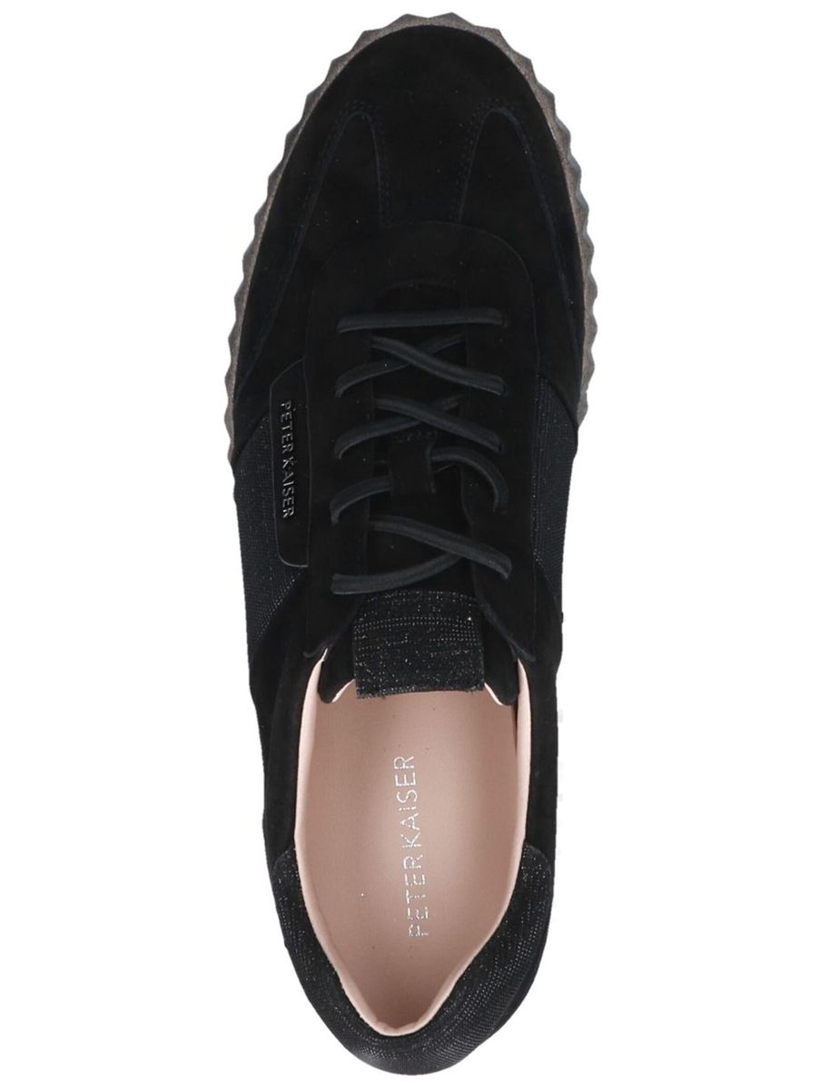 Eleganter Wildleder-Schnür-Sneaker