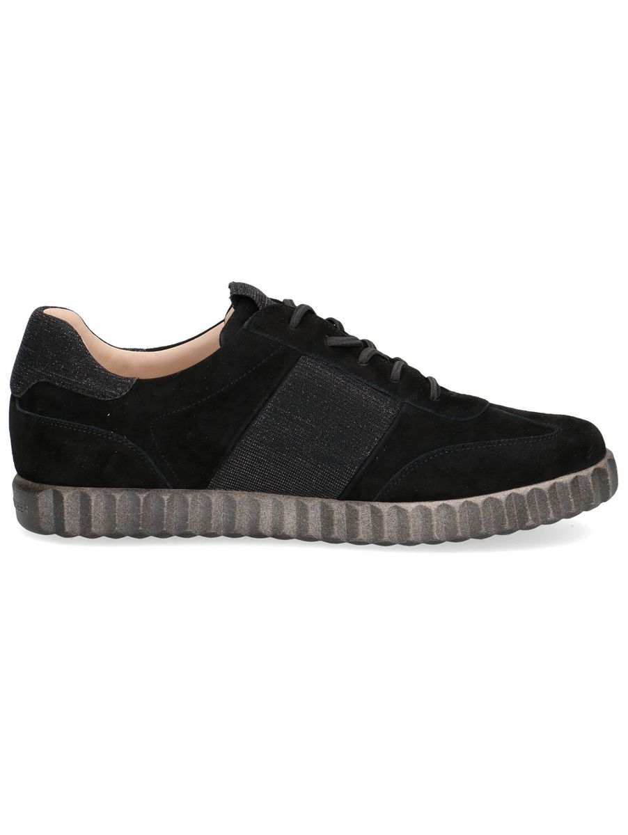 Sportlich Eleganter Materialmix Sneaker