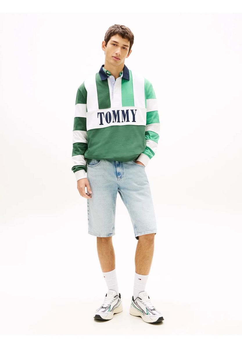 Five-Pocket Denim-Shorts im Straight-Fit