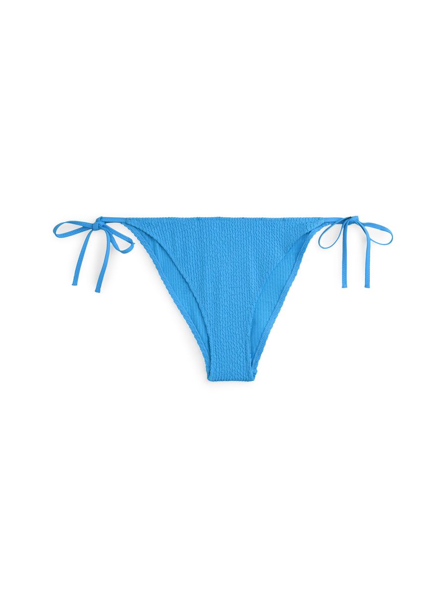 Strukturierte Bikinihose zum Binden