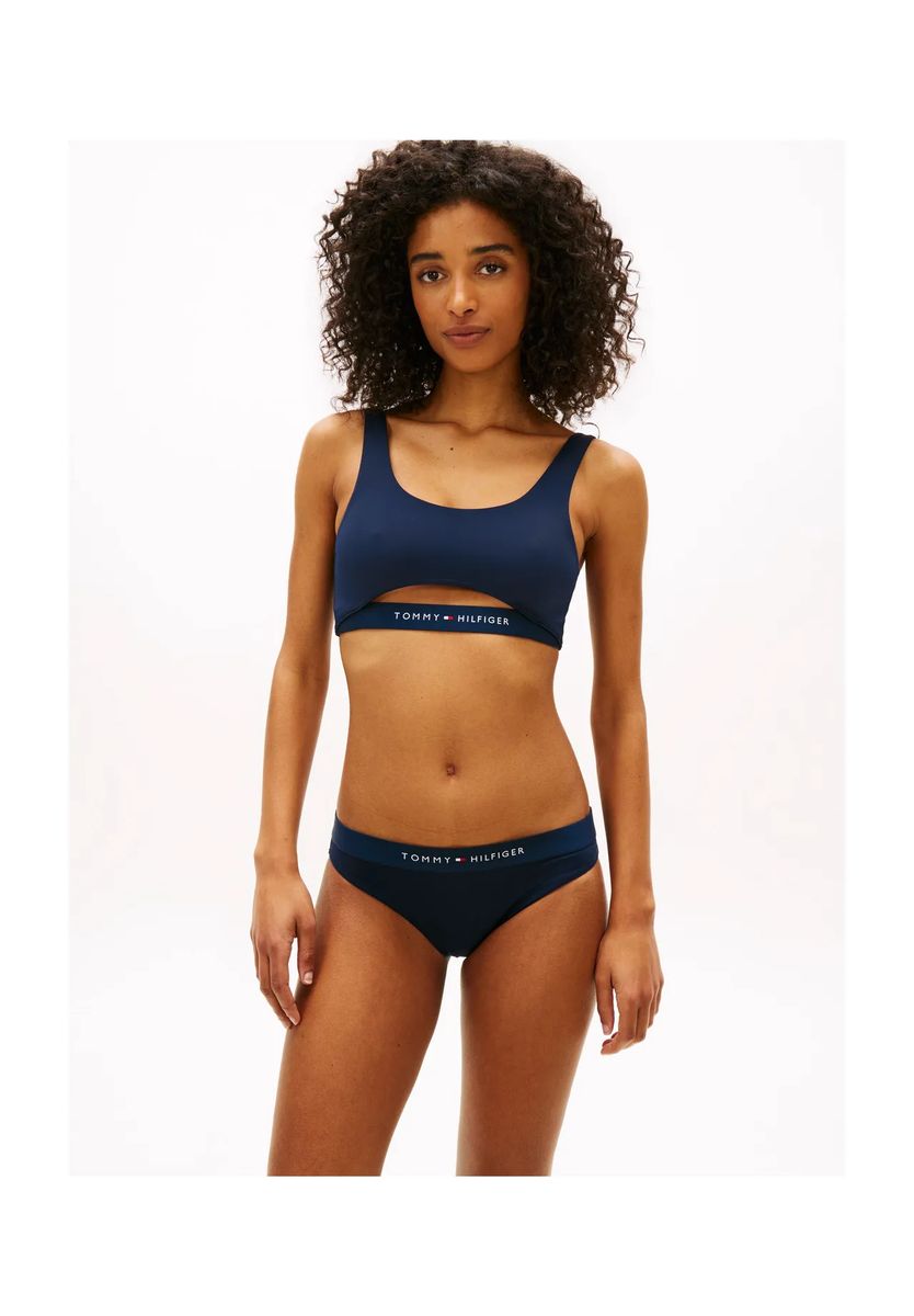 Bikinislip mit Logobund
