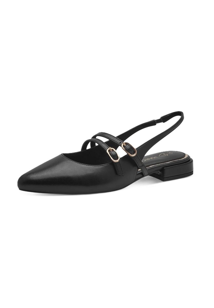 Elegante Slingback Ballerinas mit spitzer Zehenpartie