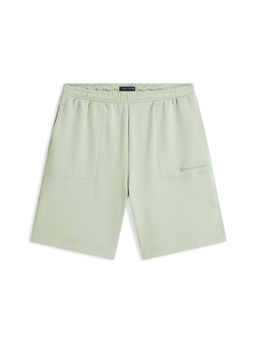 Locker geschnittene Lounge-Shorts aus Baumwolle