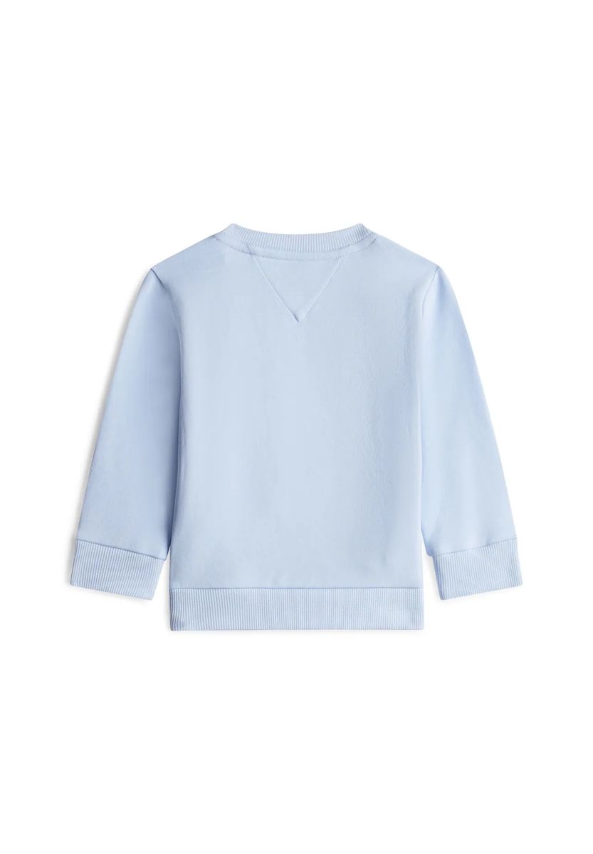 Essential Rundhals-Sweatshirt mit Knöpfen