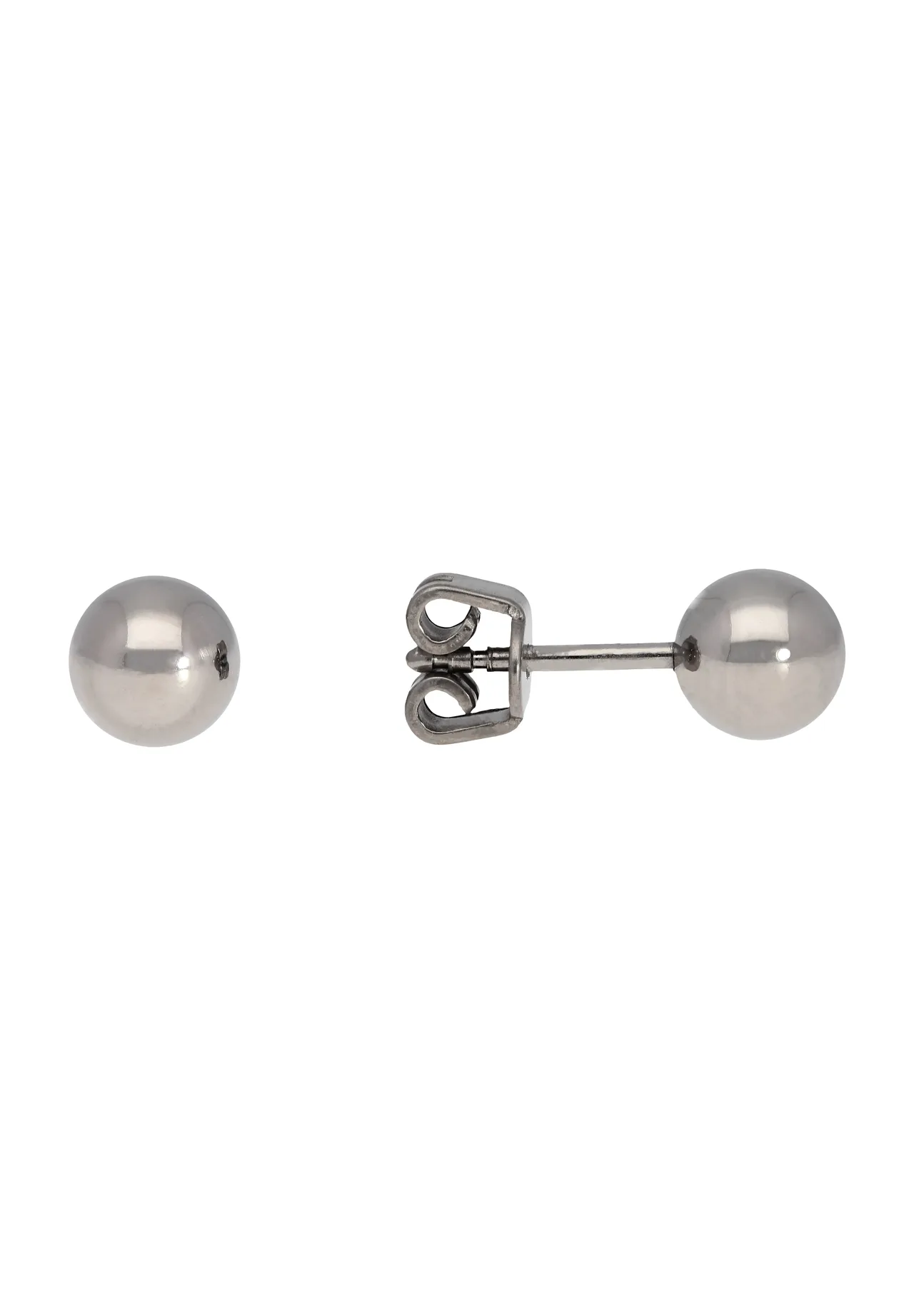 Schlichte Kugelohrstecker aus Titan