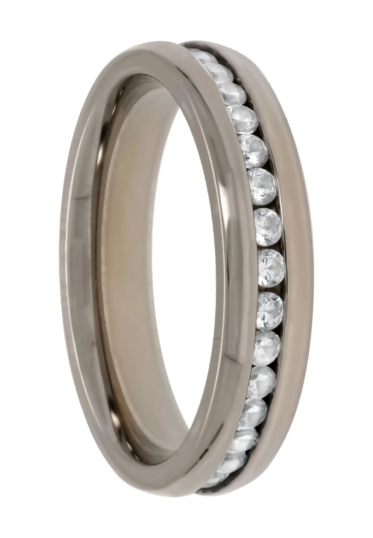 Titanring mit Zirkonia-Inlay