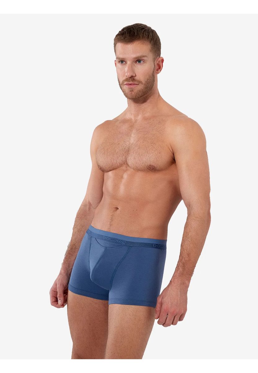 Retro-Boxershorts mit horizontalem Eingriff