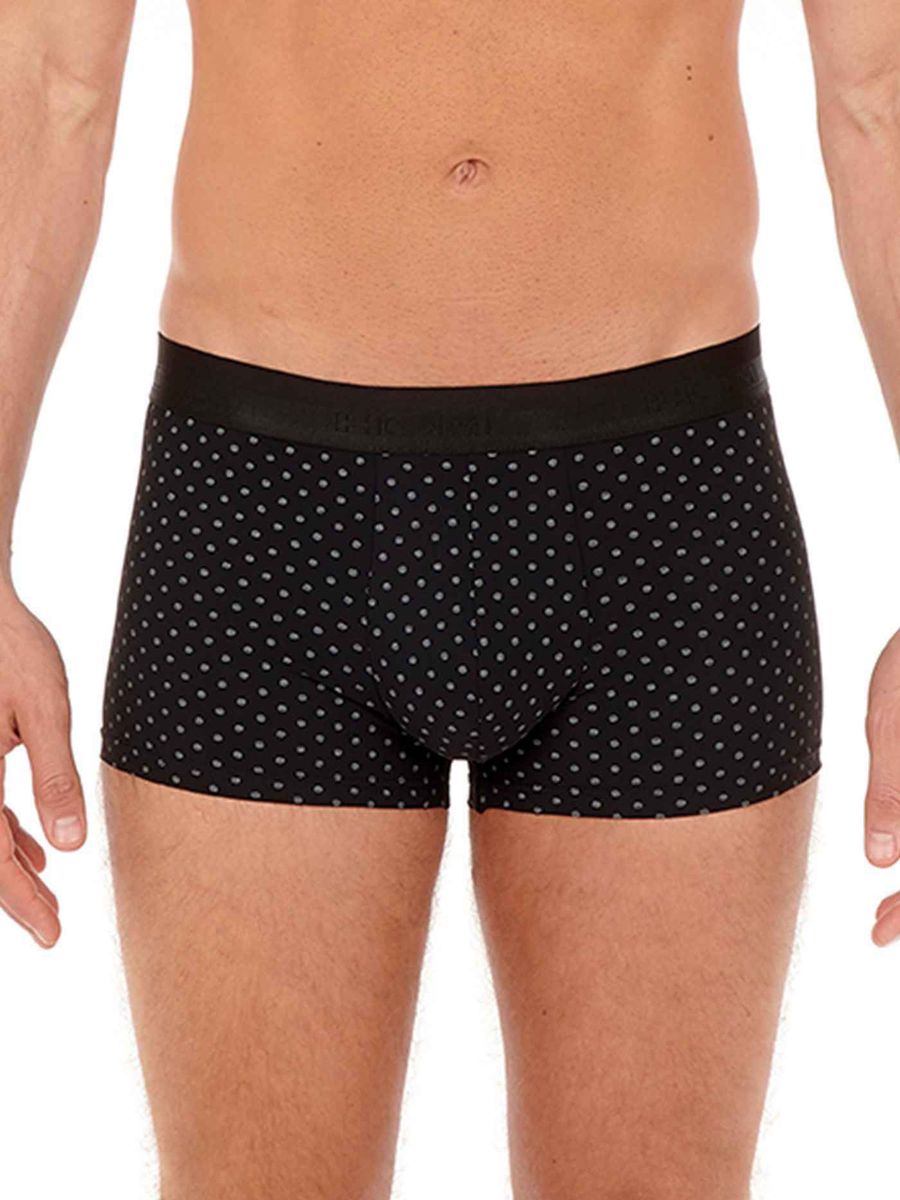 Mikrofaser-Pants mit Punktemuster