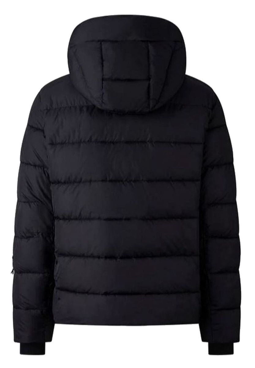 Wattierte wasserabweisende Skijacke mit Kapuze