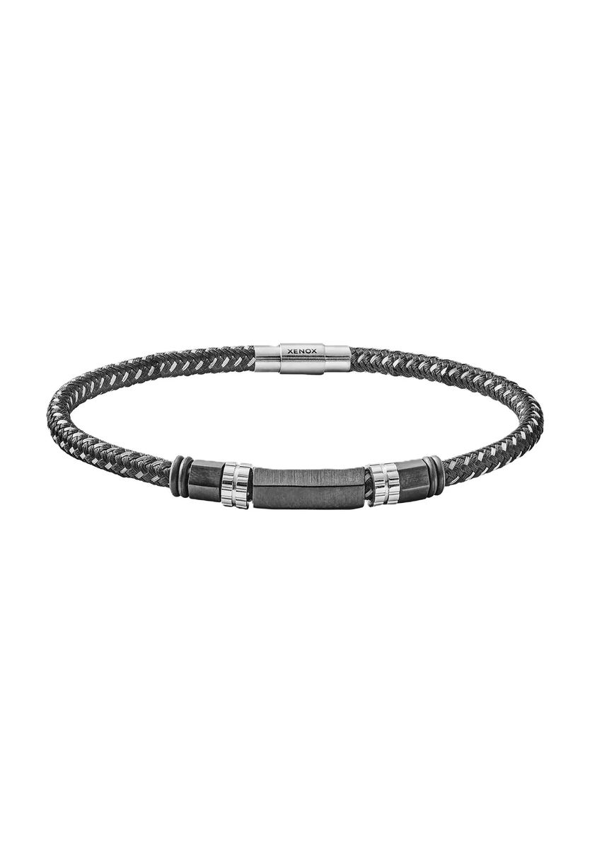 Geflochtenes Magnetarmband aus Edelstahl