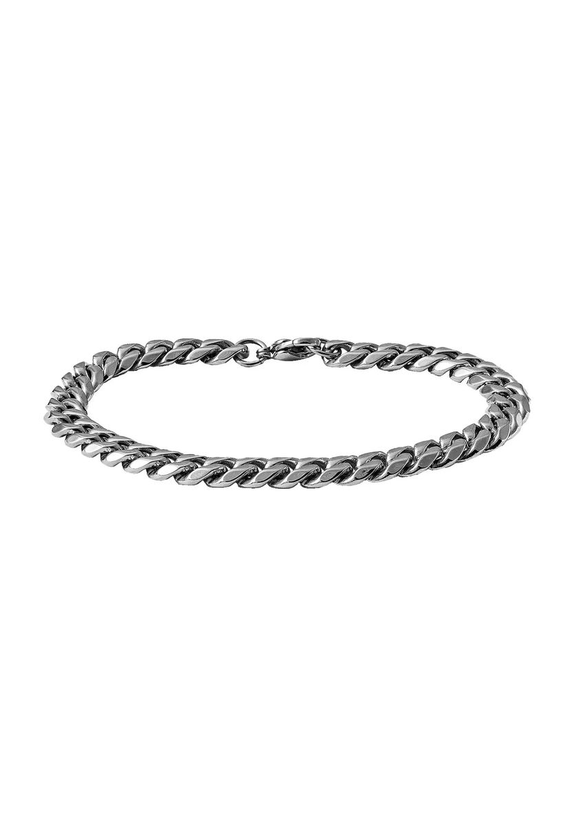 Maskulines Panzerarmband aus Edelstahl