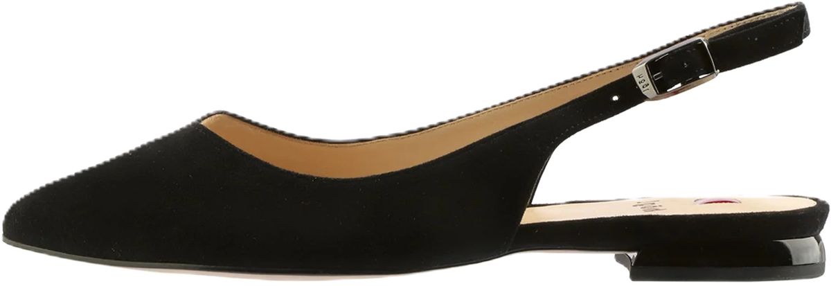 Elegante Slingback-Ballerinas aus Veloursleder
