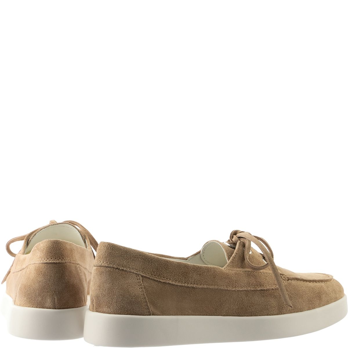 Suede Sacchetto Loafer im Bootsschuh-Stil