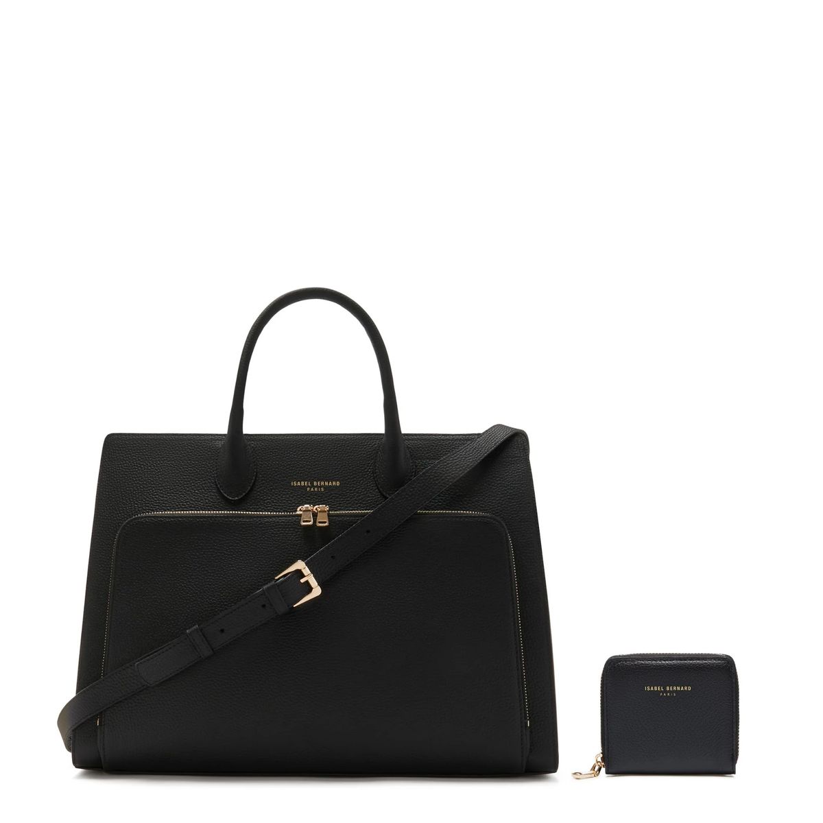 Elegantes Set aus Handtasche und Geldbörse