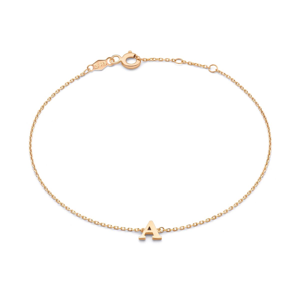 Armband mit Buchstaben-Initial