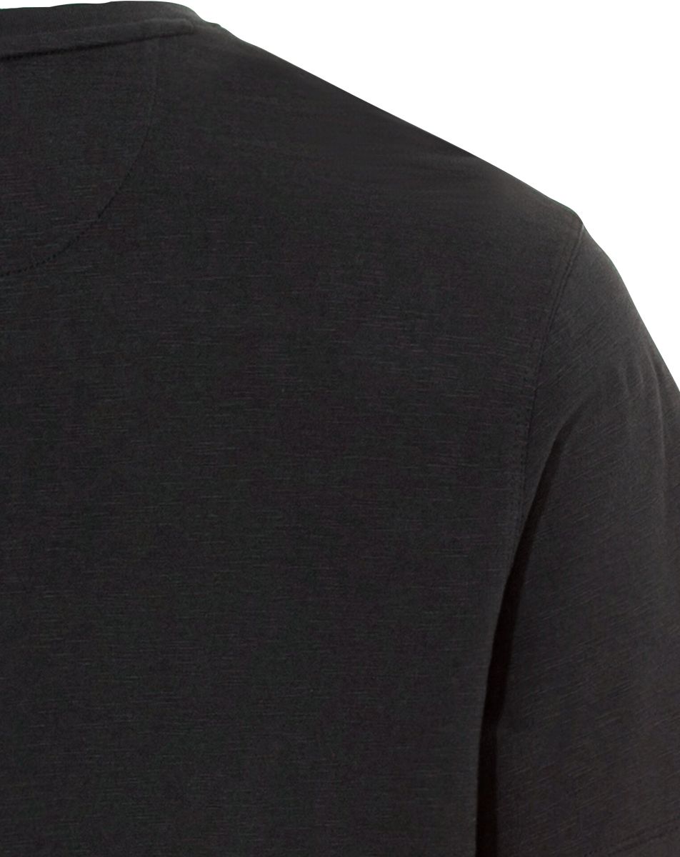 Kurzarm-Henley-Shirt mit Knopfleiste