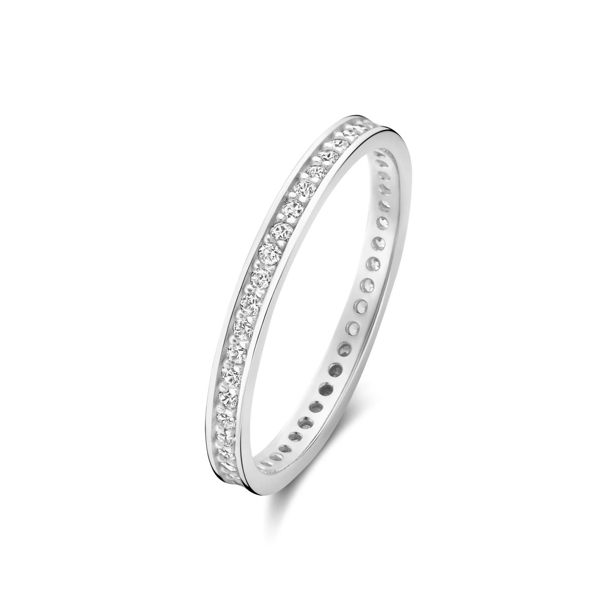 Zeitloser Eternity-Ring mit Zirkonia
