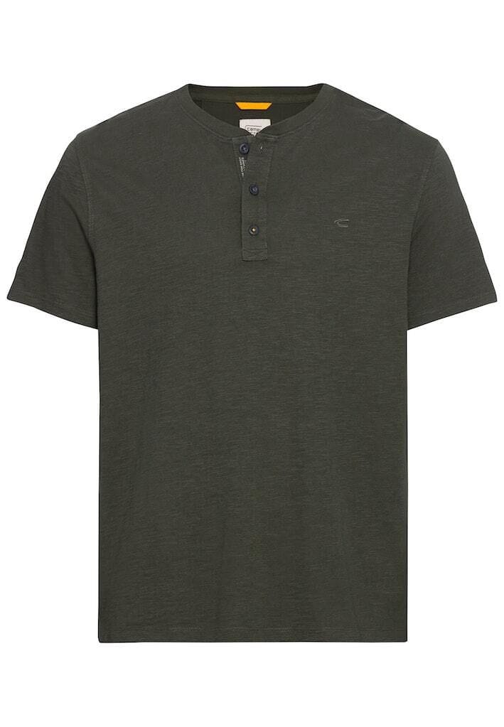 Lässiges Henley T-Shirt aus Baumwolle