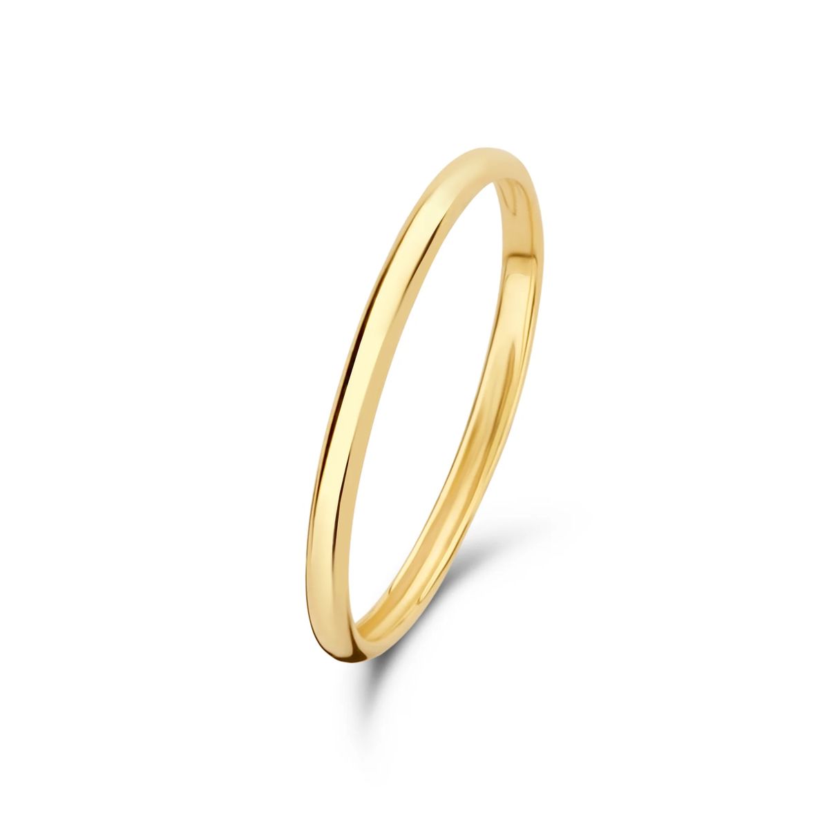 Minimalistischer Stapelring aus 14k Gold