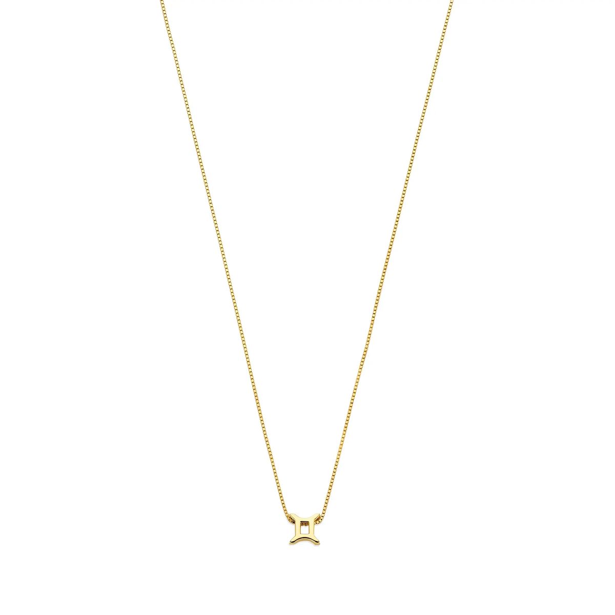 Gemini Sternzeichen Venezianer Goldkette